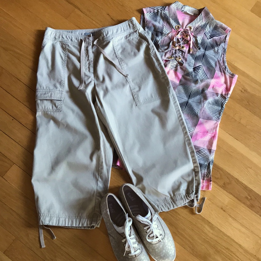 JJill beige cargo